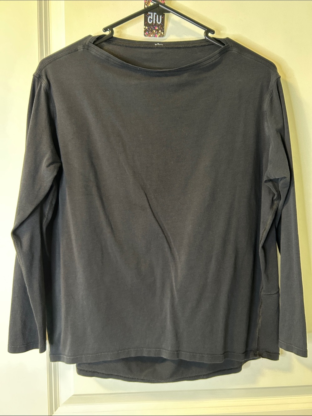 15. Lululemon athletica Long Sleeve Crew Top - Dark Gray